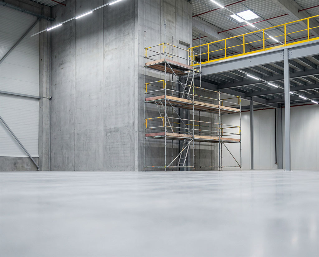 Commercial scaffolding